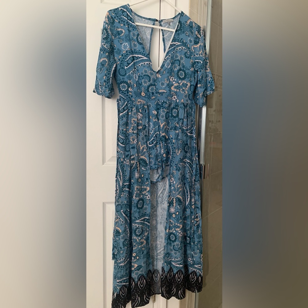 Print romper/ attach skirt